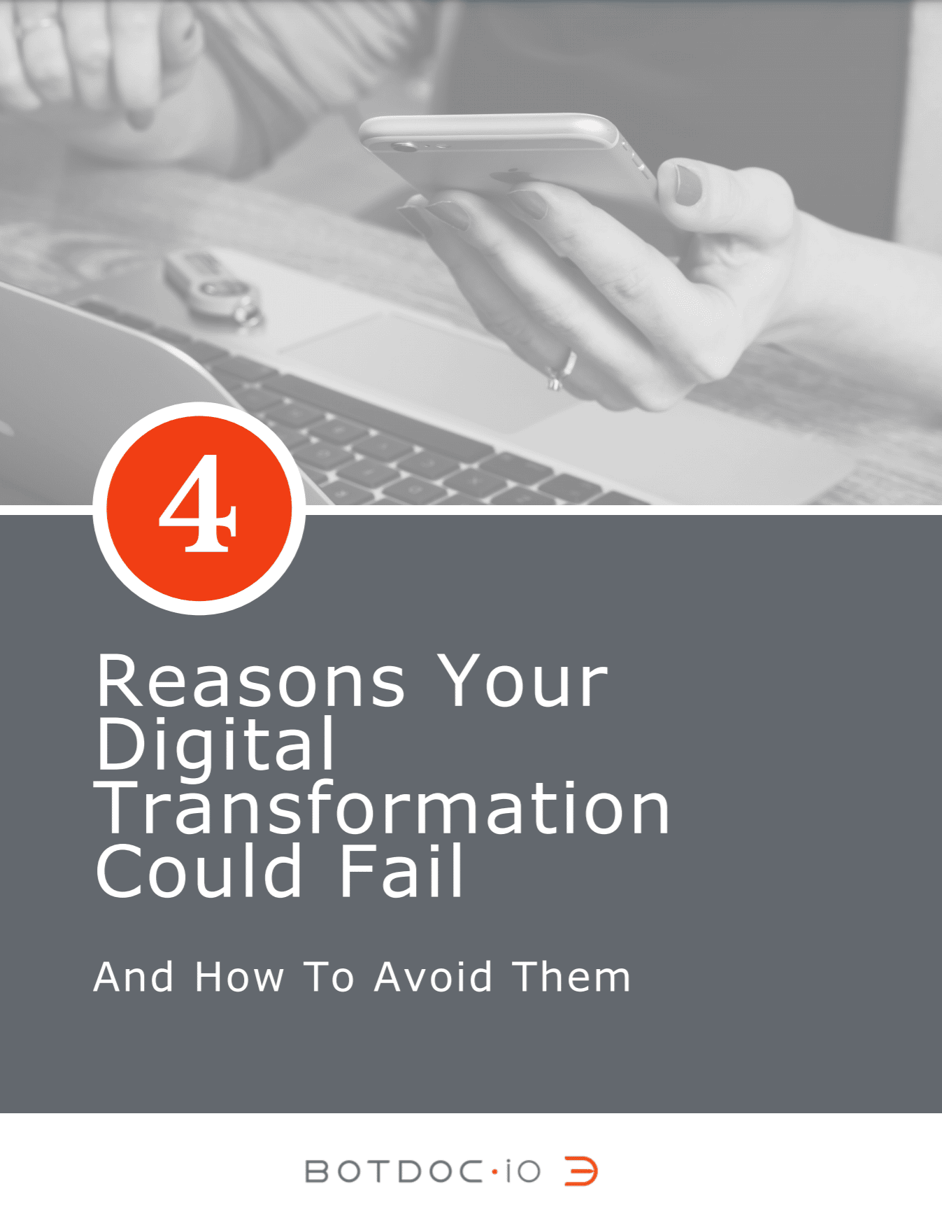 Cover for Botdoc 4 Reasons Your Digital Transformation Could Fail
