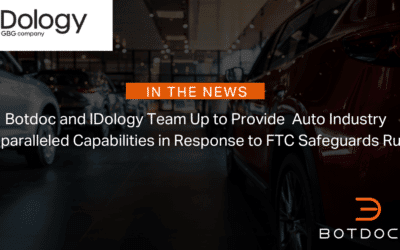 Botdoc and IDology Team Up to Provide Auto Industry Unparalleled Capabilities in Response to FTC Safeguards Rule